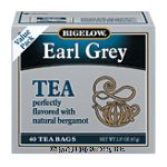 Bigelow Earl Grey tea flavored with natural bergamot, 40-bags Center Front Picture