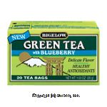 Bigelow Green Tea Bags Green Tea w/Blueberry All Natural Center Front Picture