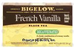 Bigelow  french vanilla decaffeinated tea, 20 tea bags Center Front Picture