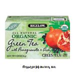 Bigelow Organic green tea with pomegranate & acai, 20-bags Center Front Picture