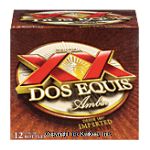 Dos Equis Mexican Beer Amber 12 Oz Center Front Picture