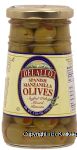 Delallo  spanish manzanilla olives stuffed with minced pimento Center Front Picture