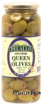 Delallo  spanish queen olives stuffed with minced pimento Center Front Picture