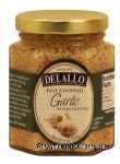 Delallo  fine chopped garlic in pure olive oil Center Front Picture