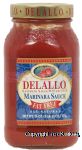 Delallo Ultimate Sauce Collection marinara sauce fat free Center Front Picture