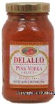 Delallo Ultimate Sauce Collection pink vodka sauce Center Front Picture