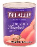 Delallo  crushed tomatoes in heavy juice with basil Center Front Picture