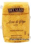 Delallo  acini di pepe no.70 enriched macaroni product Center Front Picture