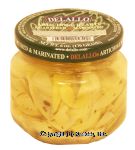 Delallo  quartered & marinated artichoke hearts Center Front Picture