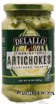 Delallo  marinated artichoke hearts quartered & marinated Center Front Picture