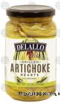 Delallo  grilled artichoke hearts, all natural Center Front Picture