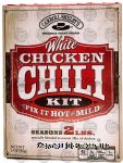 Carroll Shelby's  white chicken chili kit, seasons 2lbs, fix it hot or mild Center Front Picture