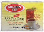 Golden Tip  100 tea bags, orange pekoe & pekoe cut black tea Center Front Picture