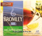 Bromley  naturallly decaffeinated orange pekoe and pekoe cut black tea, 48-tea bags Center Front Picture