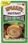 Mccann's  irish instant oatmeal, apples & cinnamon, 10-packs Center Front Picture