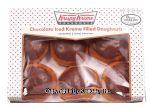 Krispy Kreme  chocolate iced kreme filled doughnuts, 6-count Center Front Picture