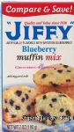 Jiffy  blueberry muffin mix Center Front Picture