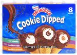 Nestle Drumstick cookie dipped; vanilla, vanilla fudge, and vanilla caramel, 8 cones Center Front Picture