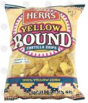 Herr's  100% yellow corn round tortilla chips Center Front Picture