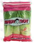 Andy Boy  3 jumbo romaine hearts Center Front Picture