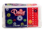 Daisy  paper napkins, 1 ply Center Front Picture