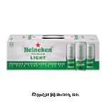 Heineken  imported premium light lager beer, 12 12-fl. oz. cans Center Front Picture