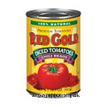 Red Gold Tomatoes Diced Chili Ready Center Front Picture