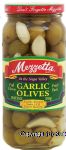 Mezzetta  pitted green garlic olives Center Front Picture