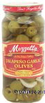 Mezzetta  jalapeno garlic olives Center Front Picture