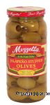 Mezzetta  jalapeno stuffed olives Center Front Picture