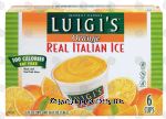 Luigi's Real Italian Ice orange, 6 cups Center Front Picture