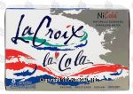 La Croix NiCola La Cola essenced sparkling water, 12-fl. oz. cans Center Front Picture