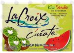 La Croix Curate kiwi watermelon essenced sparkling water, 12-fl. oz. cans Center Front Picture