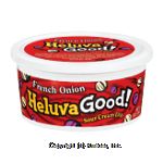 Heluva Good  sour cream dip, french onion Center Front Picture