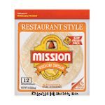 Mission  white corn tortillas, restaurant style, 12-count Center Front Picture