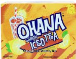 Faygo Ohana lemon flavor iced tea, non-carbonated, enriched with vitamin c, 12-fl. oz. cans Center Front Picture