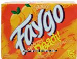 Faygo  peach flavor soda pop, caffeine free, 12-fl. oz. cans Center Front Picture