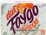 Faygo  diet orange soda, 12-fl. oz. cans Center Front Picture