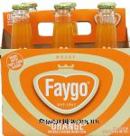 Faygo  orange flavor soda, made with 100% cane sugar, 12-fl. oz. Center Front Picture