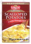 Loretta  scalloped potatoes, creamy homestyle sauce Center Front Picture