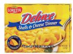 Loretta Deluxe shells & cheese dinner Center Front Picture