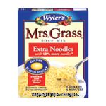 Wyler's Mrs. Grass Soup Mix Extra Noodles 2 Ct Center Front Picture