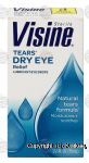 Visine Tears dry eye relief, natural tears formula Center Front Picture