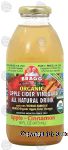 Bragg  apple - cinnamon cider vinegar all natural drink, 13% juice Center Front Picture