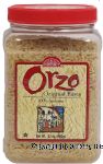 Rice Select Orzo original pasta 100% semolina Center Front Picture