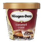 Haagen-Dazs Ice Cream Caramel Cone Center Front Picture