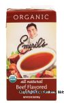 Emeril's Organic all natural beef flavored stock Center Front Picture