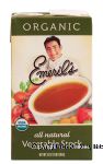 Emeril's Organic all natural vegetable stock Center Front Picture