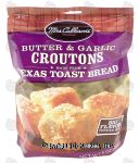 Mrs. Cubbison's  butter & garlic croutons made from Texas toast bread Center Front Picture