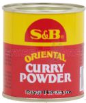 S & B  oriental curry powder dry mix Center Front Picture